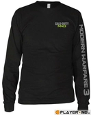 CALL OF DUTY MW3 - T-Shirt Black - LOGO LONGUE SLEEVE (M)