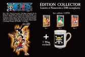 ONE PIECE éd. Collector (Coffret 3 Digipack Vol 1 à 3 + MUG) - DVD