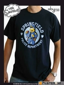 SIMPSONS - T-Shirt Homme Navy  Blue Police (M)