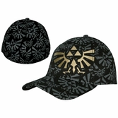 NINTENDO - Casquette Legend of Zelda Black Flexfit Logo