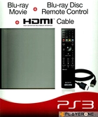 PS3 BluRay Kit ( Remote + Cable HDMI ) - PS3