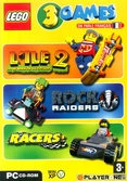 Coffret lego : 3 jeux lego ile 2 + rock raiders + lego racers - PC