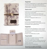 Nintendo DS LITE Official Natural Cotton Organizer (BDA) - DS