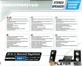 Sound Systeme 2 in 1 for PSP Slim and Lite BLACK - PSP