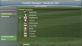 Football Manager handheld 2007 - PSP