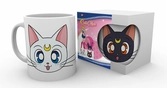 SAILOR MOON - Mug - 300 ml - Luna and Artemis