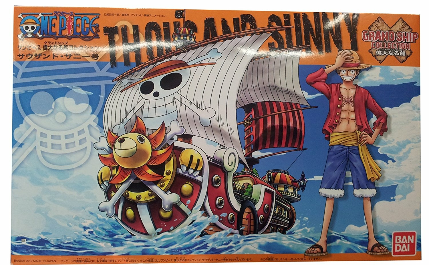 Figurines à assembler One Piece : Bateau Thousand Sunny