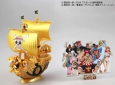 Figurines à assembler One Piece "Film Gold" : Thousand Sunny