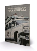 GHOSTBUSTERS - Impression sur Bois 40X59 - EctoMobile