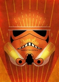 STAR WARS MASKED TROOPER - Magnetic Metal Poster 15x10 - Sandtrooper