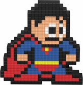 Pixel pals light up collectible figures - superman