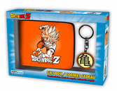 Coffret Cadeau Dragon Ball Z : Son Goku (Portefeuille + Porte-clé)