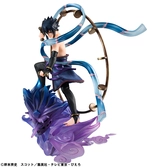 Statuette NARUTO : SASUKE UCHIHA - 18 cm  'Megahouse'