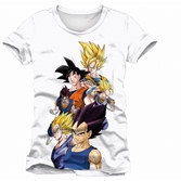 T-Shirt Dragon Ball Z : Battle Sayan - L