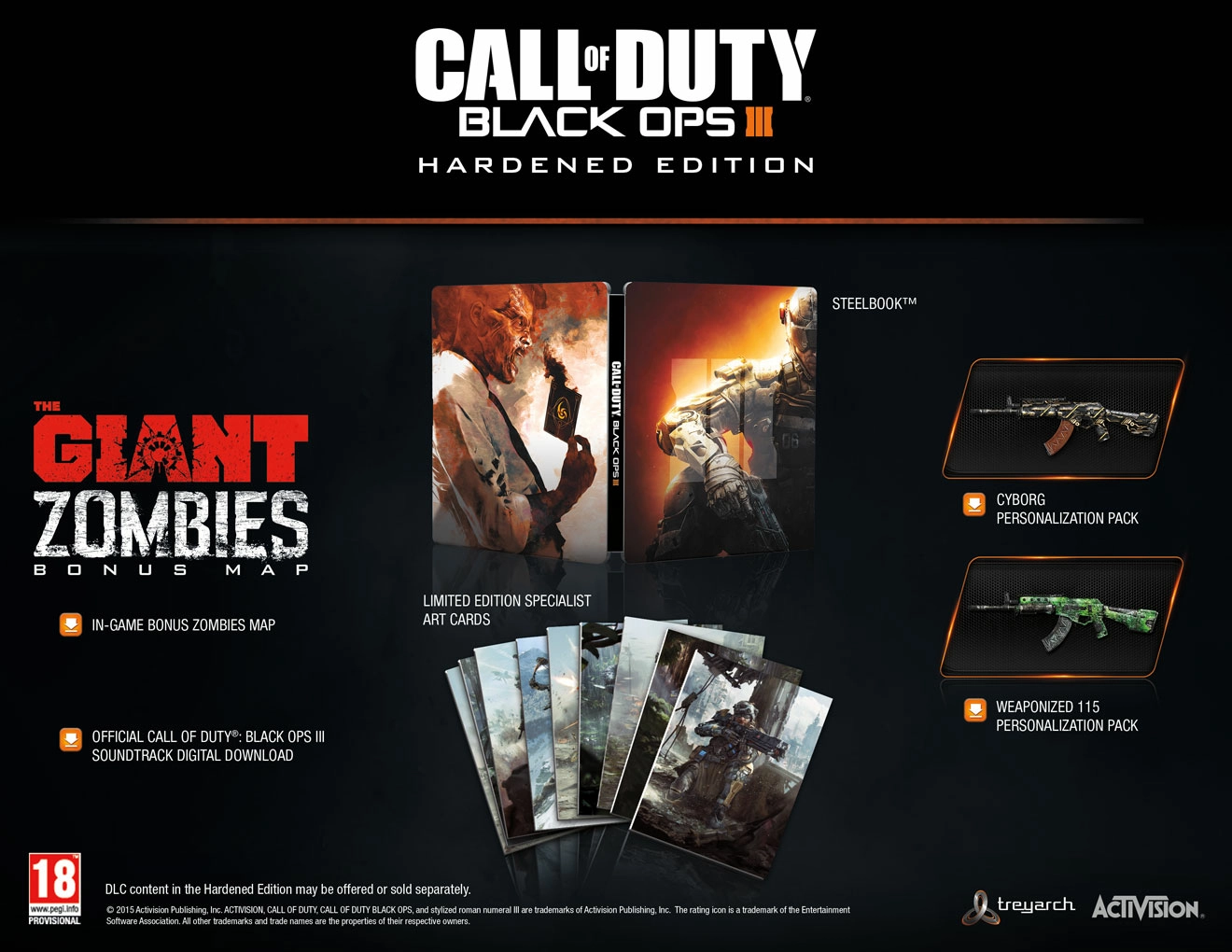 Call Of Duty Black Ops III Hardened Edition XBOX ONE