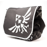 NINTENDO - ZELDA Messenger Bag Black With Logo Front