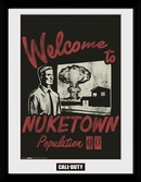 CALL OF DUTY - Collector Print 30X40 - Welcome to Nuketown