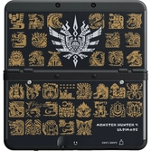 New 3DS Noire + Monster Hunter 4 Ultimate + Coque Monster Hunter 4