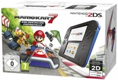 Console 2DS noire & bleue Mario Kart 7