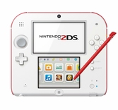 Console 2DS rouge & blanc Tomodachi Life