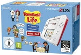 Console 2DS rouge & blanc Tomodachi Life