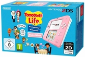 Console Nintendo 2DS rose & blanc Tomodachi Life