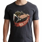 T-Shirt Overwatch : Chopper noir - S