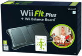 Wii Fit Plus + Wii Balance Board (noir)