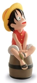 ONE PIECE - Tirelire - Luffy sur son Tonneau - 17cm