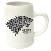 Game of thrones - beer stein - winter is coming stark ceramic