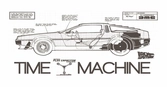 Mug Retour Vers Le Futur : Plan DeLorean "Time Machine" - 300 ml