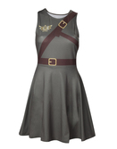 ZELDA - Link Dress with Screenprinted Strats (M)