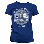 T-Shirt Femme Retour Vers Le Futur : Save The Clock Tower - M