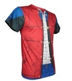 T-Shirt Retour Vers Le Futur : Costume Marty McFly en boite VHS - XXL