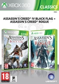 Assassin's Creed Black Flag + A. C. Rogue édition Classics - XBOX 360