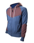 ASSASSIN'S CREED UNITY - Zipper Hoodie Blue/Brown (XXL)