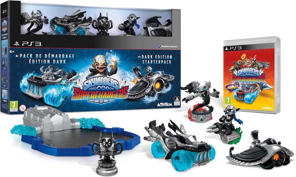Skylanders Superchargers Dark édition Pack de démarrage PS3
