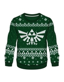 ZELDA - Green Knitted X-Mas Sweater (L)