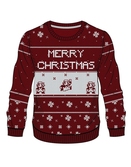 NINTENDO - Knitted Merry Christmas Sweater (L)