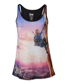 T-shirt BREATH OF THE WILD : All Over Link Climbing TopTank GIRL (M)