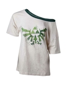 T-shirt Femme The Legend Of Zelda Prenium : Logo Triforce - XL