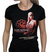 GAME OF THRONES - T-Shirt Mother Of Dragons Femme (S)