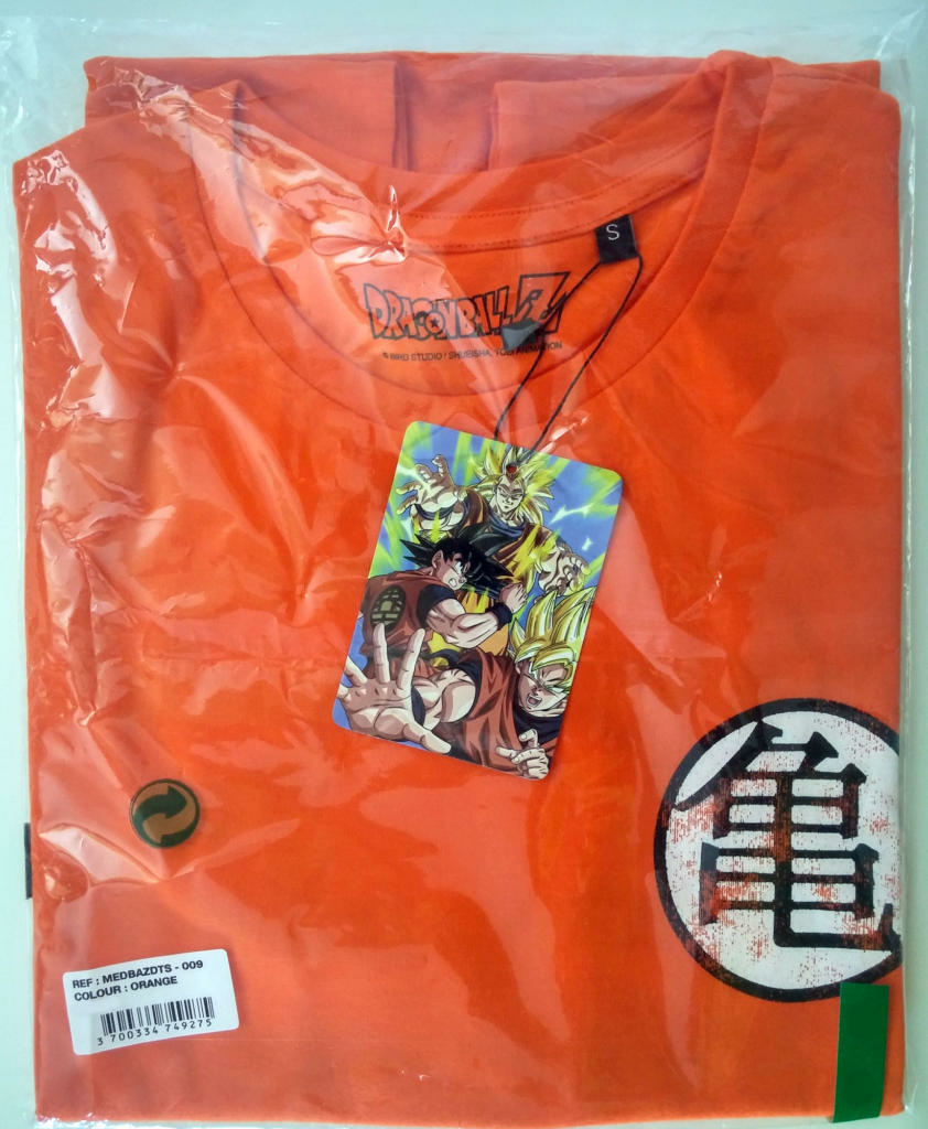 DRAGON BALL Z - T-Shirt KIDS Symbol - ORANGE (4 ans ...