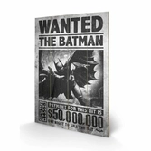 BATMAN - Impression sur Bois 40X59 - Wanted