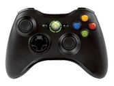 Manette sans fil noire + Kit Play and Charge - XBOX 360