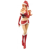 ONE PIECE - Figurine Glitter & Glamours - Nami Red Christmas  - 25cm