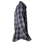 JACK DANIEL'S - Chemise - LONG Black/Grey Men (L)