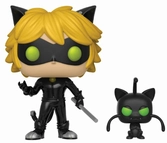 Figurine POP MIRACULOUS - Cat Noir with Plagg