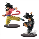 DRAGONBALL SUPER figurines Super Saiyan 4 Son Goku & Goku Black