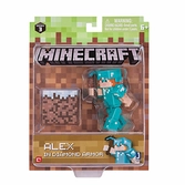 MINECRAFT - Figurine - Alex with Diamond Armor